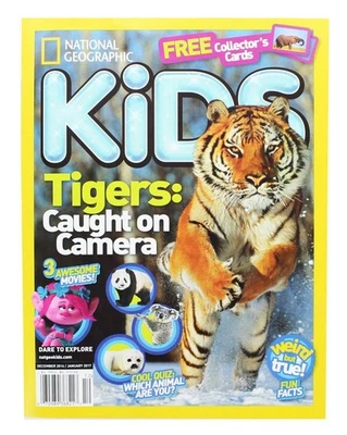 National Geographic Kids Magazine: Tiger (Dec. 2016/Jan. 2017) - Image 1 of 2
