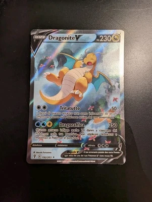 Carta Pokémon Dragonite V alternative art - evoluzioni eteree - 192/203 Ita EXC+ - Immagine 1 di 4