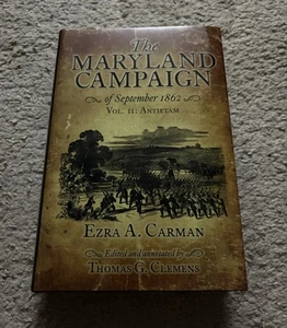 Maryland Campaign of September 1862 Volume II: Antietam Ezra Carman Book 1st EDT - Picture 1 of 4