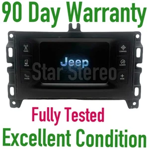 Jeep Cherokee 2017-2018 pantalla táctil radio pantalla y receptor P68292885AB fabricante original - Imagen 1 de 8
