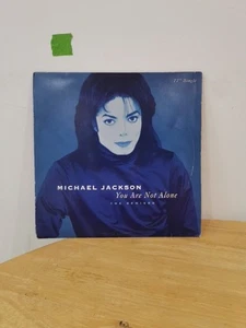 MICHAEL JACKSON YOU ARE NOT ALONE THE REMIXES US 12” IMPORT VINYL RECORD 1st Prs - Picture 1 of 4