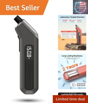 Advanced Digital Tire Pressure Gauge 3-200 PSI for Vehicles - ANSI Certified - Image 1 of 4