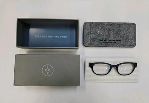 LOOK Optics | Gafas BOND Navy LK20B +0,0 lectores de luz azul 50-20-145 | Nuevas - Imagen 1 de 4