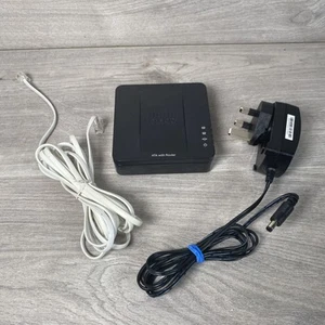 Cisco SPA122 SPA 122 SIP ATA VOIP Phone 2 Port Telephone Adaptor UK Plug Power - Photo 1/11