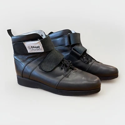 Zapatos de levantamiento de sentadillas Crains Muscle Worlds de colección talla 9 M negros NUEVO Foto 1 de 4