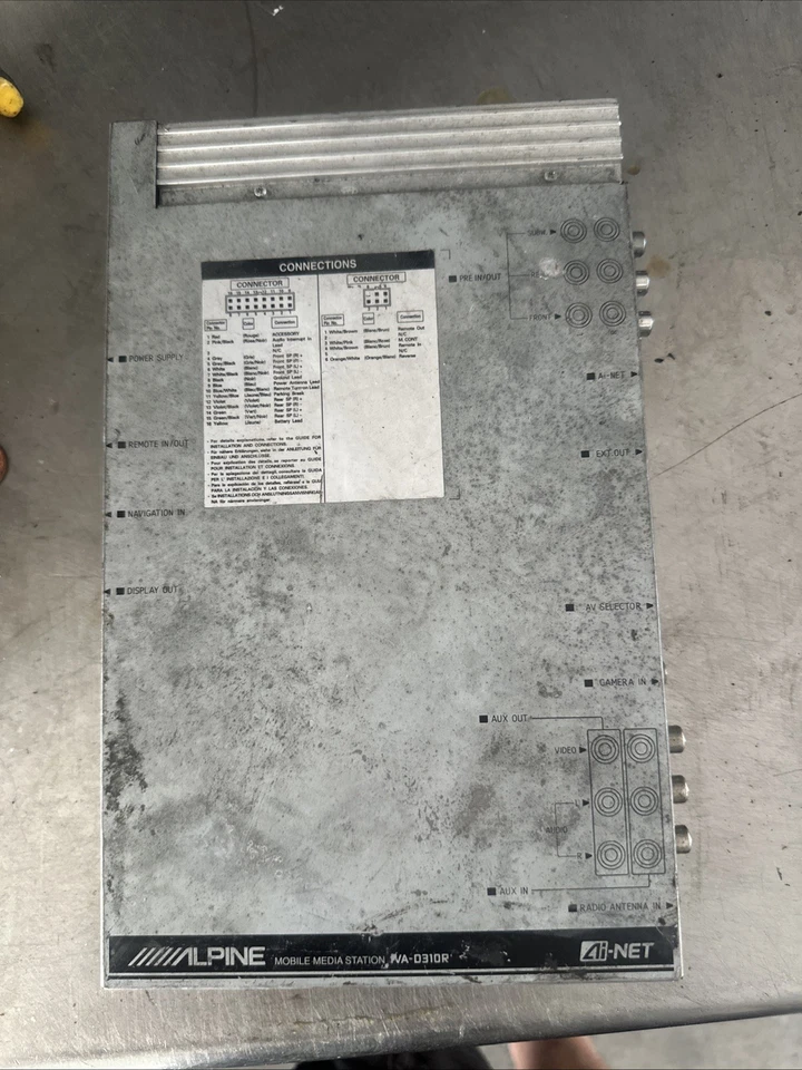 ALPINE IVA-D310R SOLO UNITA' CENTRALE CON CABLAGGIO - Immagine 1 di 4