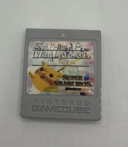 Tarjeta de memoria Nintendo GameCube DOL-008 Super Smash Bros. Melee variante RARA - Imagen 1 de 3