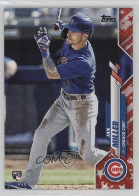 2020 Topps Update Independence Day /76 Ian Miller #U-192 Rookie RC - Image 1 of 2