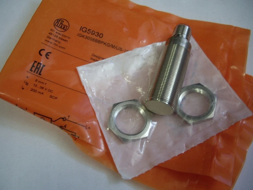 IFM IG5930 Inductive Sensor 1 Piece - Image 1 of 1