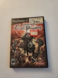 McFarlane's Evil Prophecy (Sony PlayStation 2 PS2, 2004) testato e funzionante - Foto 1 di 10
