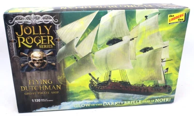 Lindberg 1/130 Flying Dutchman Ghost Pirate Ship Model Kit #HL218 - Image 1 of 4