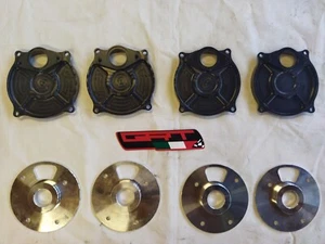 SUZUKI RG500 ROTATING DISC COVER KIT D112 - COMPLETE DISC VALVE COVERS D112 - Picture 1 of 10