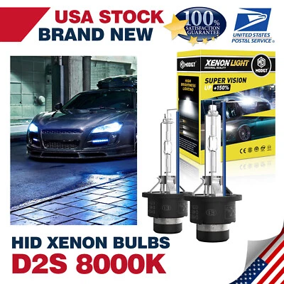 Faro de repuesto de xenón D2S 8000K HID haz alto/bajo para Nissan Máxima 04-14 Foto 1 de 4