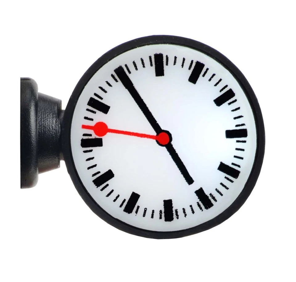 Viessmann H0 1383 Beleuchtete Bahnhofsuhr, LED weiß - Bild 1 von 1