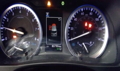 Toyota Highlander 2017-2019 cabezal velocímetro calibre clúster 83800-0E811 💎 80 k Foto 1 de 4