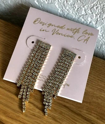 Pendientes colgantes araña cristal Harlow Jules Smith nuevos con etiquetas precio de venta sugerido por el fabricante: $86 Foto 1 de 4