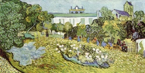 Pintura al óleo Vincent Van Gogh - Le jardín de Daubigny El jardín de Daubigny arte - Imagen 1 de 1