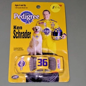 Ken Schrader 2000 Pedigree 1/64 #36 Yellow Action NASCAR Racing Car - Picture 1 of 5
