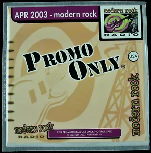 PROMO ONLY "MODERN ROCK APRIL 2003" DJ PROMO CD COMPILATION ROB ZOMBIE, GOB NEW! - Picture 1 of 3