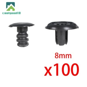100Pc Fender Liner Clips Push Retainer For Accord Honda Civic Acura Integra Free - Picture 1 of 12