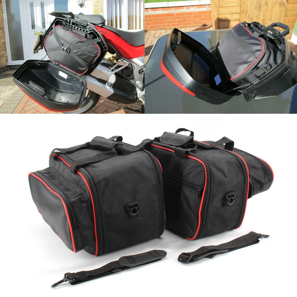 Bolsas interiores negras para Ducati Multistrada 1200 1260 950/S Foto 1 de 4