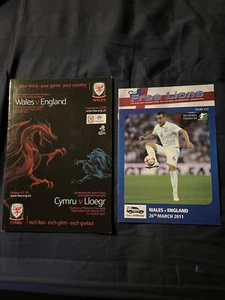 Wales V England 26/03/2011 Euro 2012 Qualifier + Free Lions - Picture 1 of 3