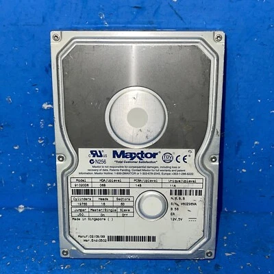 MAXTOR 91020D6  10GB 5400RPM ATA 33 3.5 512KB Cache DiamondMax - Image 1 of 4