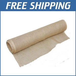Versatile 40" Wide Jute Burlap Roll - Ideal for Garden Liners & Weed Barriers - Picture 1 of 10