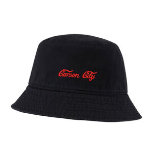 Bucket Hat for Men Women Carson City NV Embroidered Washed Cotton Bucket Hats