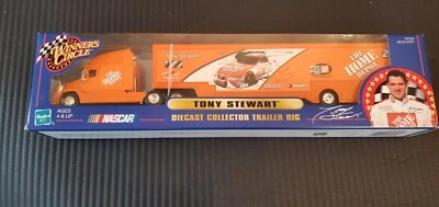 Tony Stewart #20 HOME DEPOT 2000 Winner's Circle 1:64 Die Cast Trailer Rig - Image 1 of 4