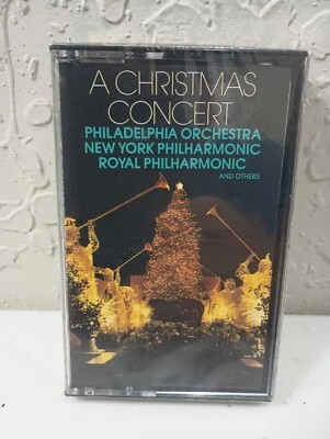 A CHRISTMAS CONCERT Cassette PHILADELPHIA Orchestra NY & ROYAL Philharmonic NEW - Image 1 of 4