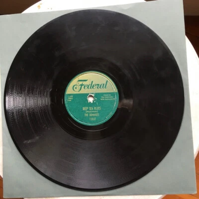 The Dominoes,Deep Sea Blues/ Have Mercy Baby, Federal -12068, 78rpm. record. - Image 1 of 4