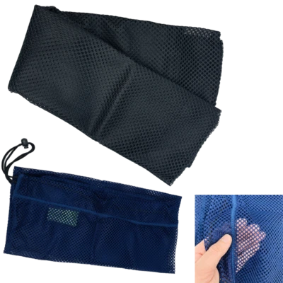 Behr Karpfensack Hälter Sack Carpbag Setzkescher schwarz blau Netz Karpfenangeln