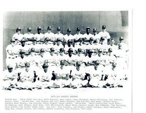 1973 LOS ANGELES DODGERS 8X10 TEAM PHOTO  DOWNING LOPES BASEBALL CALIFORNIA USA - Picture 1 of 1