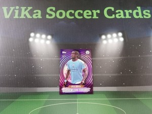 Topps Manchester city team set 2023 Josh Wilson-Esbrand /25 *rookie*