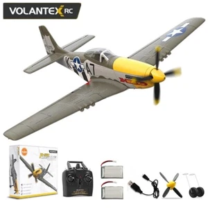 VOLANTEX P51D Mustang RC Flugzeug Kunstflug RTF Brushless Motor Airplane Spielzeug Geschenk - Bild 1 von 17