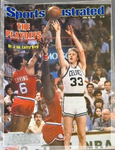 SPORTS ILLUSTRATED DR J AND LARRY BIRD 4-28-80 - Picture 1 of 1