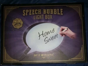 Speech Bubble Light Box (Room/Meme/Message/Weddings Photo Prop)  - Picture 1 of 3