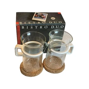 Bodum Bistro Nouveau Glasses, 10 oz., 0.3lt, Set of 2, White - Picture 1 of 3