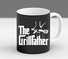 The Grillfather Funny BBQ Barbecue Pit Master Grilling Chef Gift Coffee Mug