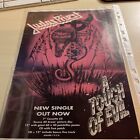 JUDAS PRIEST  A TOUCH OF EVIL   ORIGINAL ADVERT/ POSTER/CLIPPING