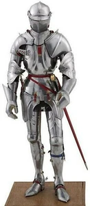 Medieval Knight Wearable Armor Suit Crusader Halloween Costume Full Body Armour - Picture 1 of 6