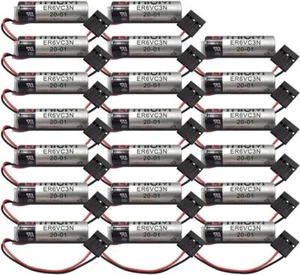 20 Pcs ER6V/3.6V ER6VC3N 2000mAh with JAE5PIN Plug The PLC Battery - Picture 1 of 7
