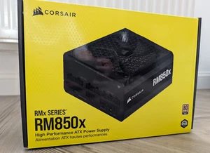Corsair RM850x — 850 Watt 80 PLUS Gold Fully Modular ATX PSU - Afbeelding 1 van 6