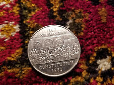 Canada 1982 Charter Of Rights Constitution One Dollar Coin.