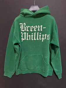 Vintage 80s Russell Athletic gothic Breen-Phillips hoodie - Picture 1 of 9