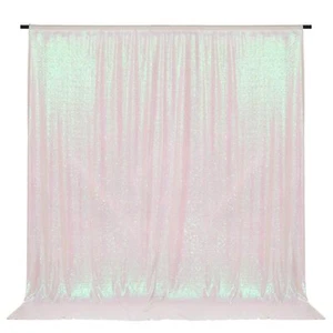 Iridescent Sequin Backdrop 6x6ft for Photography and Photo Booth Props - Picture 1 of 9