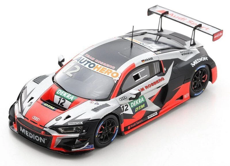 Spark 1/43 Audi R8 LMS GT3 #12 Team Rosberg Nürburgring DTM 2021 SG804 - Immagine 1 di 1
