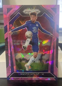 2020-21 Panini Prizm Premier League Mason Mount Pink Ice Parallel #217 Chelsea - Picture 1 of 2
