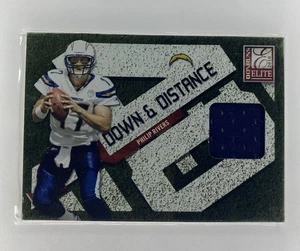 2010 Donruss Elite Down and Distance Philip Rivers Game Worn Patch /299 - Picture 1 of 4